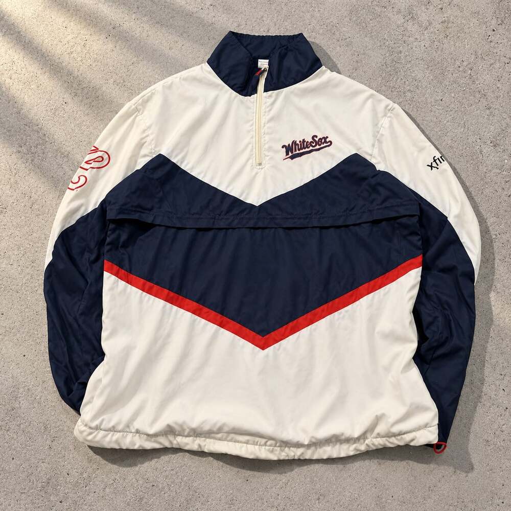 Chicago White Sox Quarter Zip Jacket XL Windbreaker Stadium Giveaway SGA